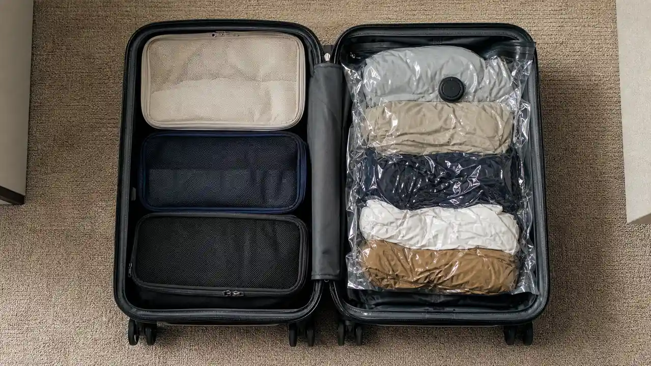 BAGAIL Packing Cubes vs Compression Bags: Which Actually Saves Space