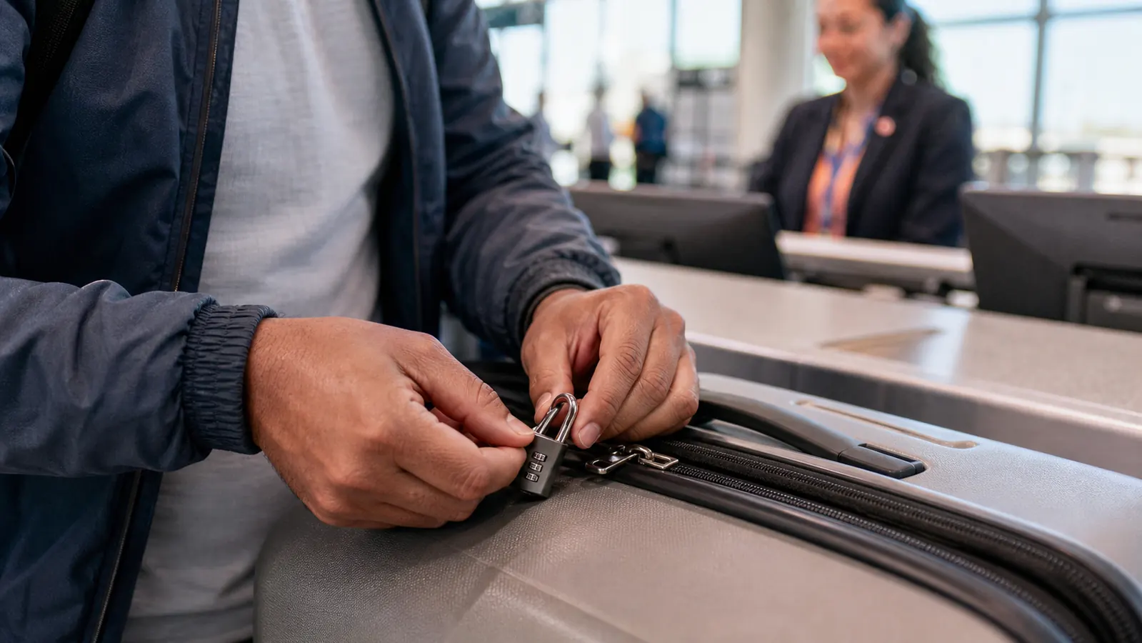 How to Secure Checked Luggage With a TSA Lock